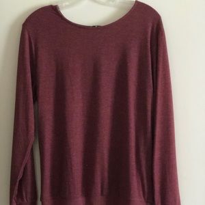 Relaxed jersey sweater